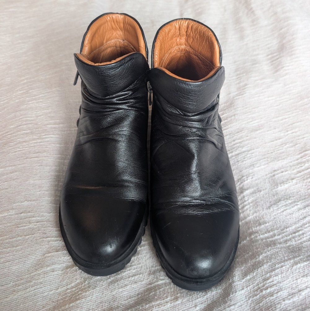 Biza “Eve” Leather Ankle Boots – Size 37 (US 6.5–7) - Picture 3 of 7